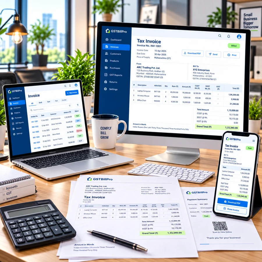 GST Billing Software preview